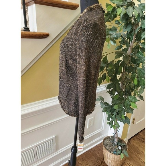 NWT "INC" Sweater Jacket One Hook Size Small - Picture 6 of 12